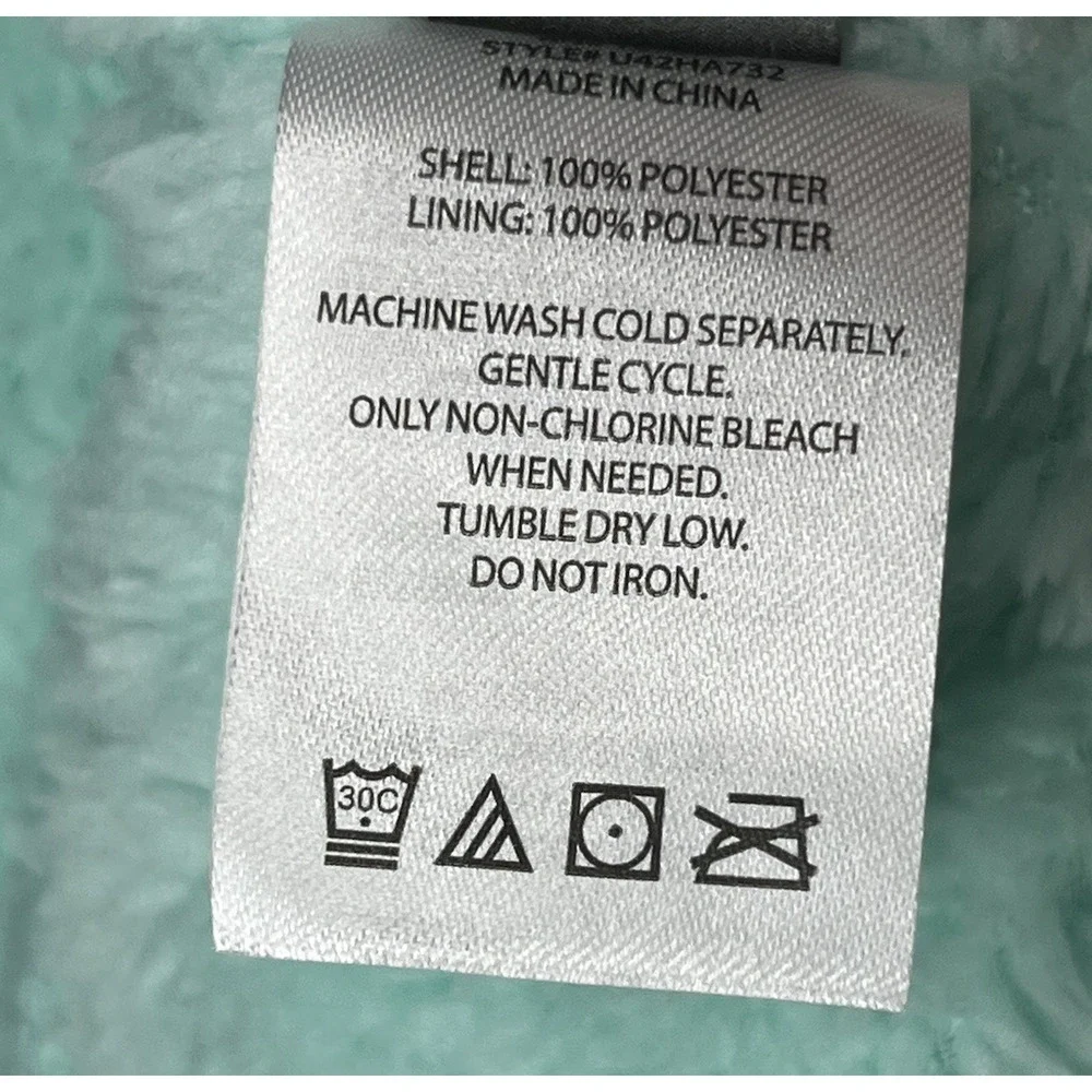 Eddie Bauer Kids Quest High Pile Fleece Beanie Hat Kids S/M Aqua